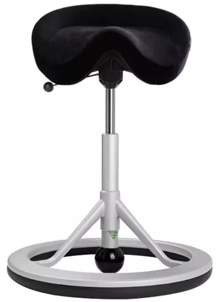 Backapp Smart aktiivituoli Alcantara, Musta - Aktiivituolit - 1008A-B-1-9400 - 1