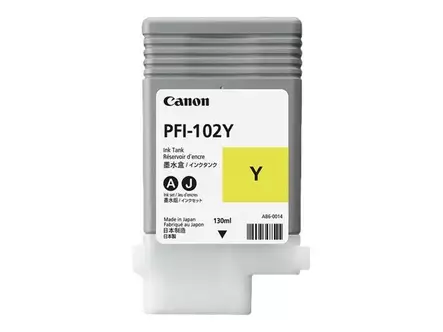 Canon PFI-102Y Yellow - Canon - 29952630 - 1