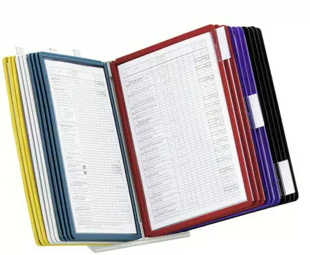 Durable Vario 20-taskua A4 pöytäteline - Selailutelineet ja pikahakutelineet - 569900 - 2