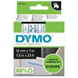 Dymo tarrateippi 12mm, sininen/valkoinen - Dymo teippitarrat - S0720540 - 1
