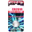 Maxell paristo CR 2016 1-pack - Paristot - 10239100 - 1