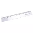 Viivain, läpinäkyvä, 20 cm - Viivaimet - 448600 - 1