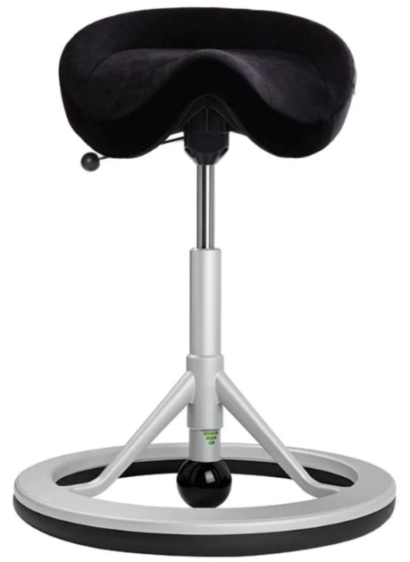 Backapp Smart aktiivituoli Alcantara, Musta - Aktiivituolit - 1008A-B-1-9400 - 1