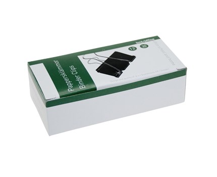 BNT Paperipuristin 30mm musta - Paperinpuristimet - 744310 - 1