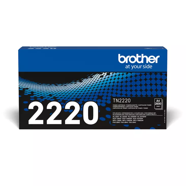 Brother Värikasetti TN2220, Black - Brother - TN2220 - 1