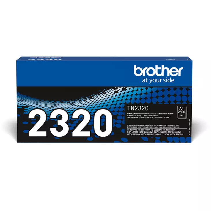 Brother Värikasetti TN2320, Black - Brother - TN2320 - 1
