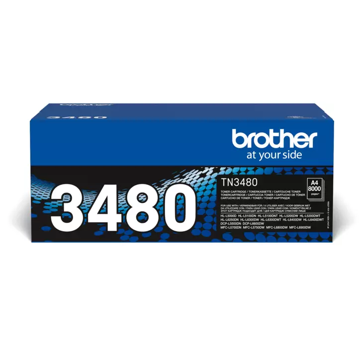 Brother Värikasetti TN3480, Black - Brother - TN3480 - 1