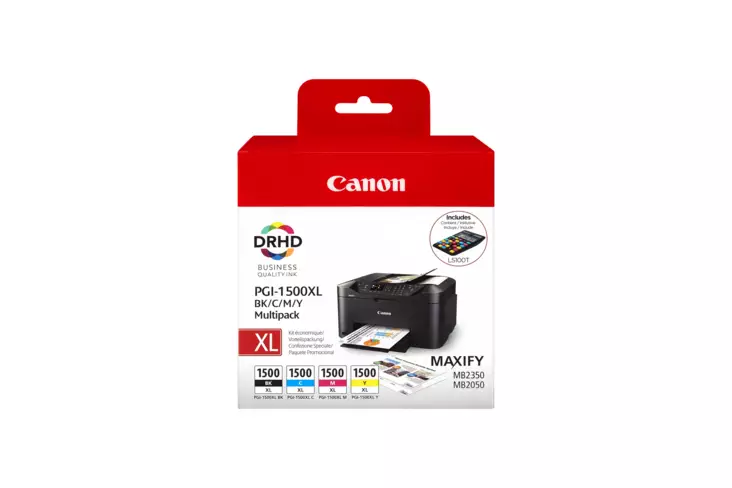 Canon PGI-1500XL BK/C/M/Y Multi Pack - Canon - 9182B010 - 1