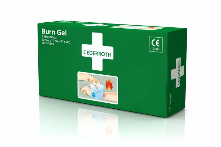 Cederroth Burn Gel Palovammataitos - Laastarit, siteet ja täyttöpakkaukset - 901900 - 1