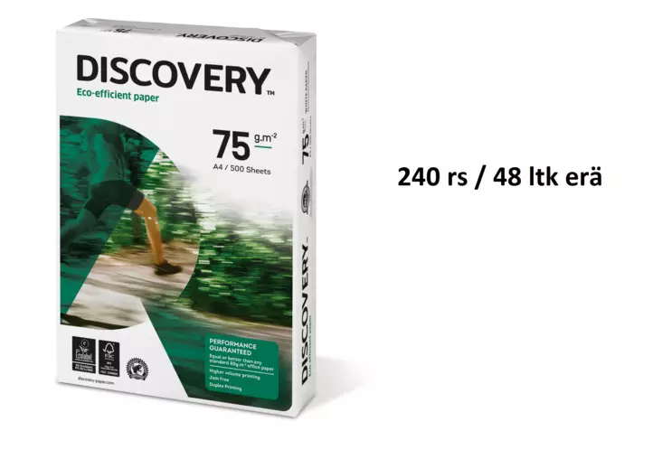Discovery A4/75g kopiopaperi Lava - Kopiopaperi lavat - DISCOV75A4240 - 1