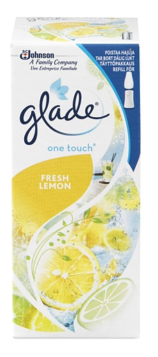 Glade one touch ilmaraikastin täyttö lemon 10ml - Yleispuhdistusaineet - 7310250848400 - 1