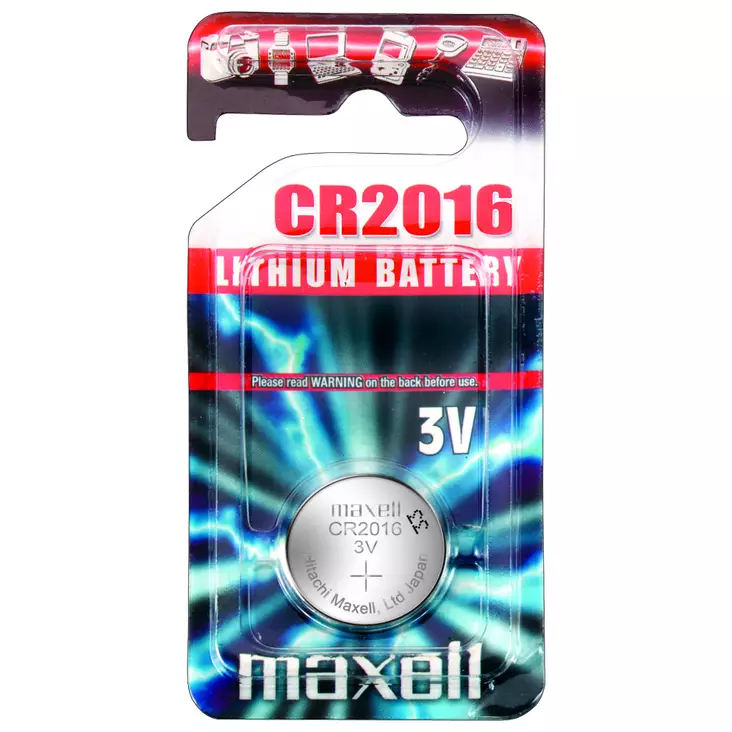 Maxell paristo CR 2016 1-pack - Paristot - 10239100 - 1