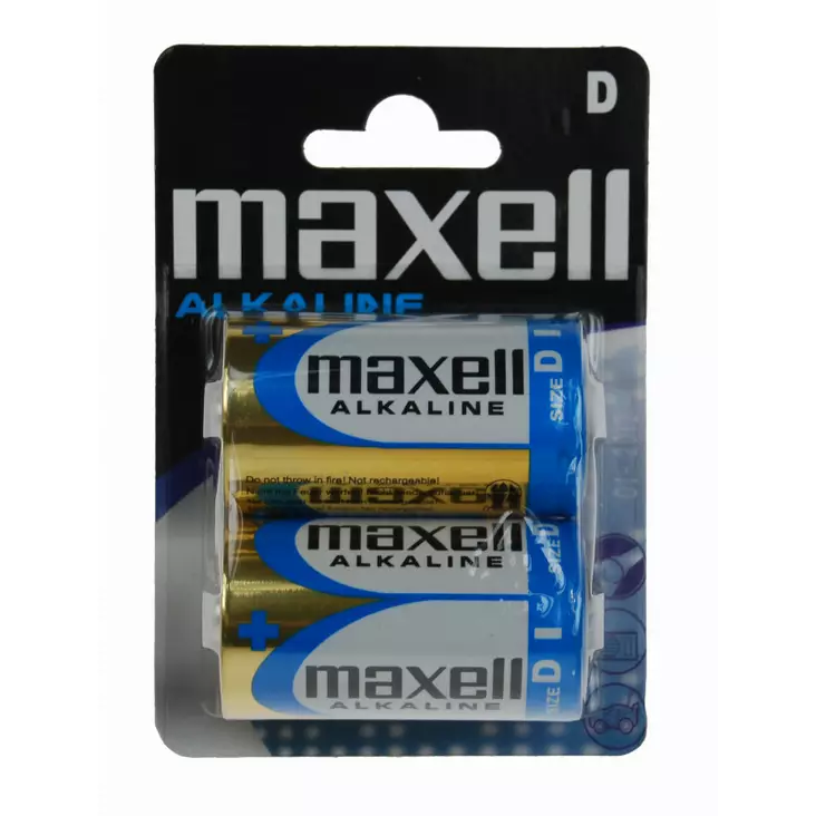 Maxell paristo LR-20 (D) 2-pack - Paristot - 774410 - 1