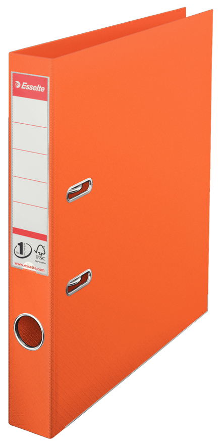 Muovimappi Esselte No1 Power A4/50mm oranssi - Mapit - 811440 - 1