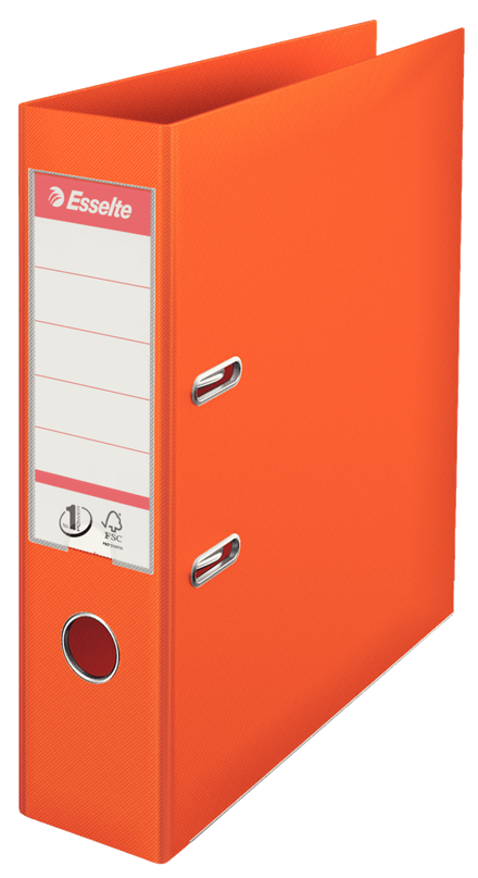 Muovimappi Esselte No1 Power A4/75mm oranssi - Mapit - 811340 - 1