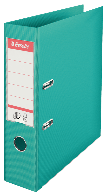 Muovimappi Esselte No1 Power A4/75mm turkoosi - Mapit - 811550 - 1