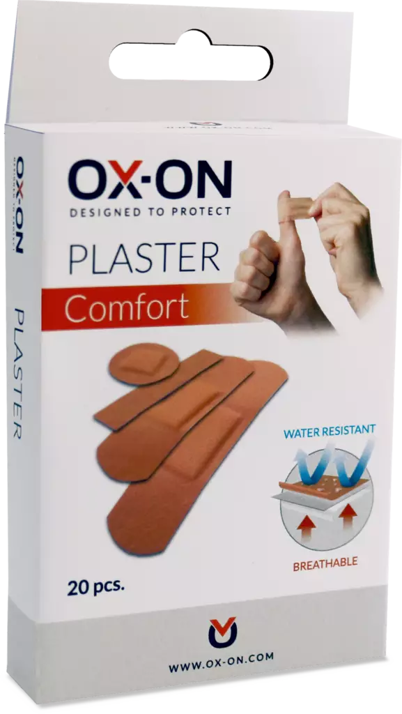Ox-ON Plaster comfort laastari 20kpl - Laastarit, siteet ja täyttöpakkaukset - 221700 - 1