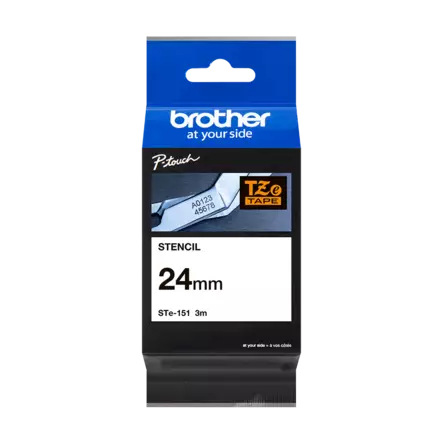 Brother Stencil Tape 24mmx3m black - Brother teippitarrat - STE151 - 1