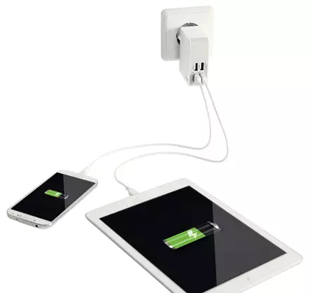 Leitz traveller seinälaturi USB 4 24W - Laturit - 62190001 - 2