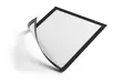 Duraframe Magneettikehys A4 musta - Esitetelineet - 486901 - 1