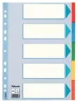 Esselte Välilehti 5-jak värillinen - Välilehdet, kartonki - 100191 - 1