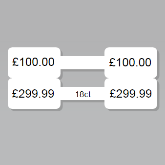 Dymo Jewelry lable 1500x2 - Dymo tarrarullat - 11351 - 1