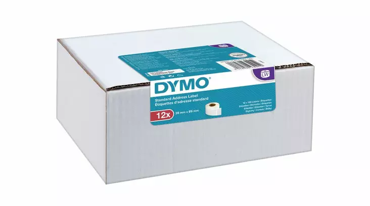 Dymo osoitetarra 89 x 28 mm - Dymo tarrarullat - 2093091 - 1