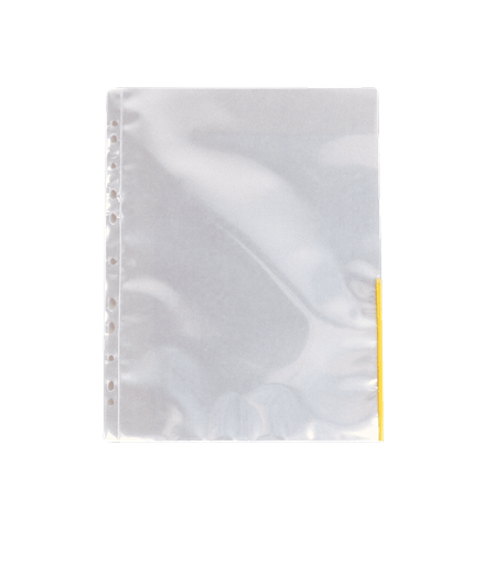 Esselte signaalitasku plus kirkas A4, 105my keltainen - Signaalitaskut - 55361 - 1