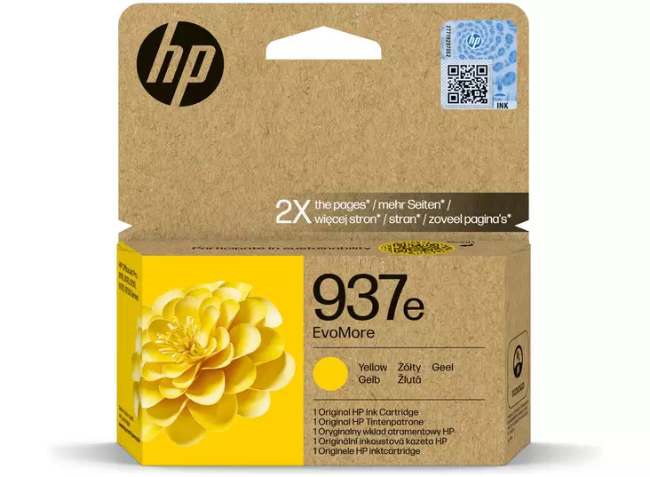 HP mustekasetti 937e EvoMore Yellow - HP - 4S6W8NECE1 - 1