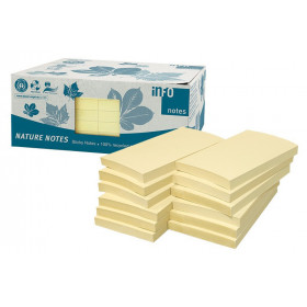 Info viestilappu 125 x 75 mm Nature keltainen - Viestilaput - 565511 - 1
