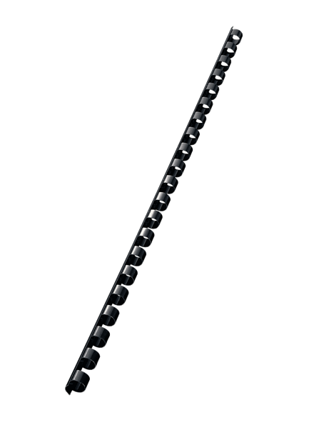 Leitz Kierresidontakampa 8mm musta - Teräskierteet, kammat ja sidontakannet - 35041 - 1