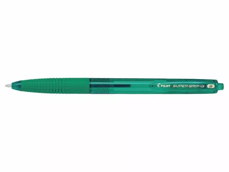 Pilot Super Grip G kuulakynä medium vihreä - Kuulakynät ja tarvikkeet - 524431 - 1