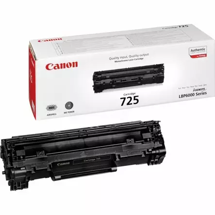 Canon Värikasetti CRG-725, Black - Canon - 3484B002 - 1