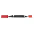 Staedtler 348 DUO huopakynä Punainen - Huopakynät - 3482 - 1