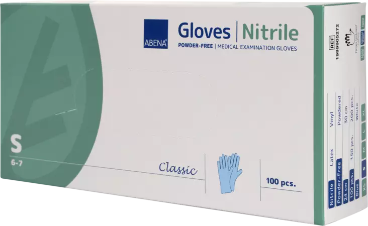 ABENA Classic nitriilikäsine S sininen - Suojavarusteet - 1999905272 - 1