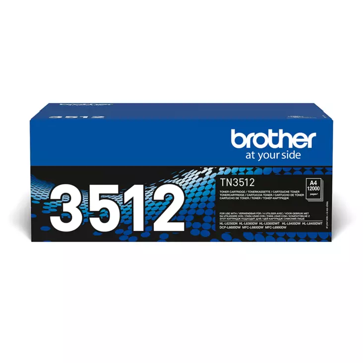 Brother Värikasetti TN3512, Black - Brother - TN3512 - 1