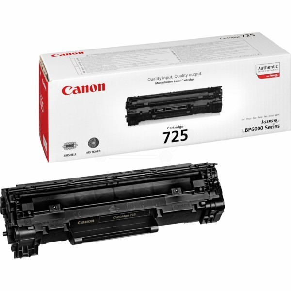 Canon Värikasetti CRG-725, Black - Canon - 3484B002 - 1