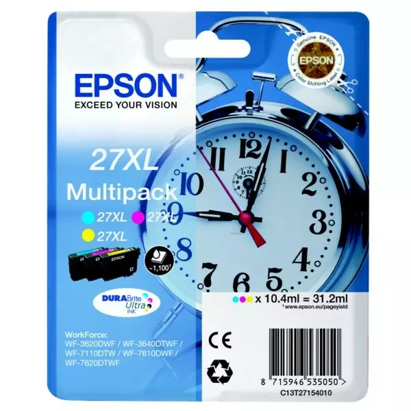 Epson 27 XL 3-colour - Muut - C13T27154012 - 1