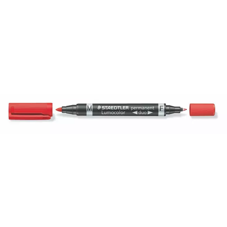 Staedtler 348 DUO huopakynä Punainen - Huopakynät - 3482 - 1