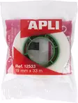 Apli asiakirjateippi 19mm x 33m - Asiakirjateipit - 12533 - 2