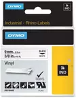 Dymo Industrial 9mm vinyyli black/white - Dymo teippitarrat - 18443 - 1