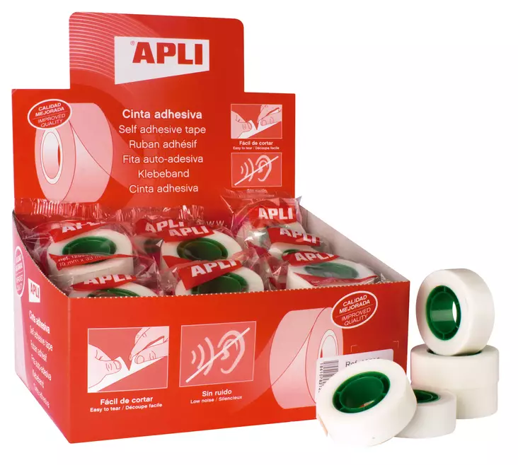 Apli asiakirjateippi 19mm x 33m - Asiakirjateipit - 12533 - 1