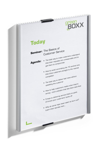 Durable infotaulu, 210 x 297 mm - Esitetelineet - 4806123 - 1