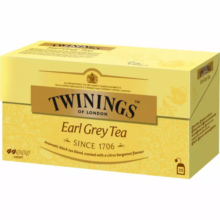 Twinings Tee Earl Gray 25 pss - Tee - 0070177077563 - 1