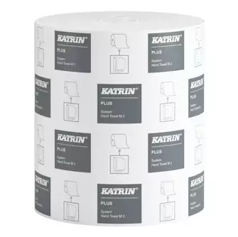 Katrin Plus System käsipyyherulla M 2-krs valkoinen - Veto- ja teollisuuspyyhkeet - 21895054 - 1