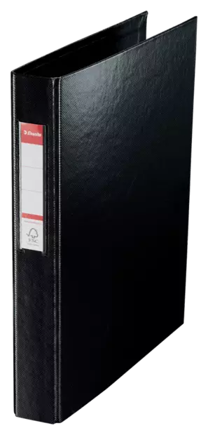 Rengaskansio Esselte A4 2RR/25 mm musta - Rengaskansiot - 14454 - 1