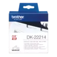 Brother DK-22214 rullatarra 12 mm, musta/valkoinen - Brother tarrarullat - DK22214 - 1