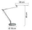 Unilux Mamboled LED Lamp, Metal Grey - Valaistus - 400033684 - 2