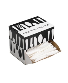 Havi Veitsi Valkoinen 400kpl - Kertakäyttöaterimet - 255114 - 1