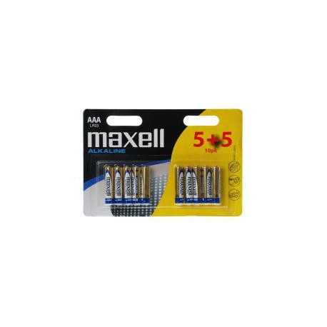 Maxell paristo LR3 (AAA) 5+5, 10-pack - Paristot - 790254 - 1